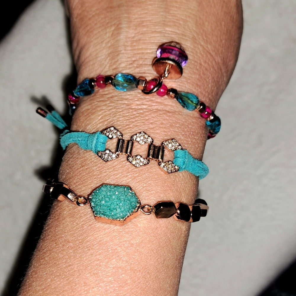 Bomb Party Ring Pop Glamour Stack